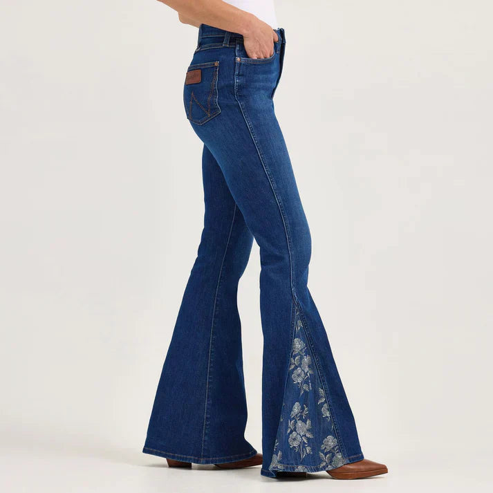 Wrangler Western Floral Denim Set