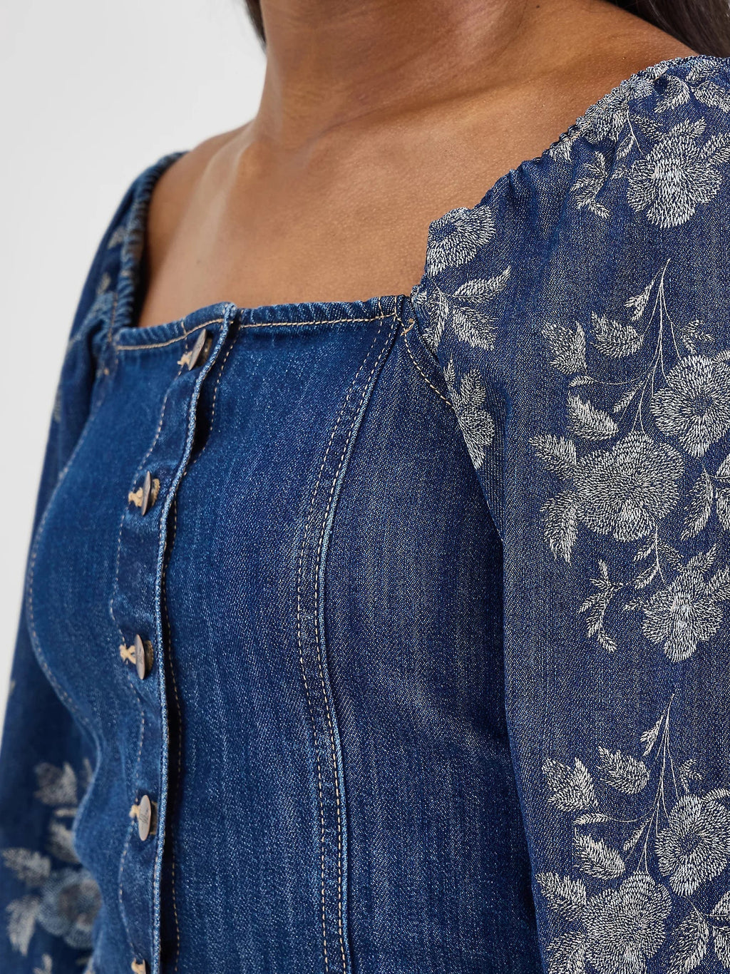Wrangler Western Floral Denim Set