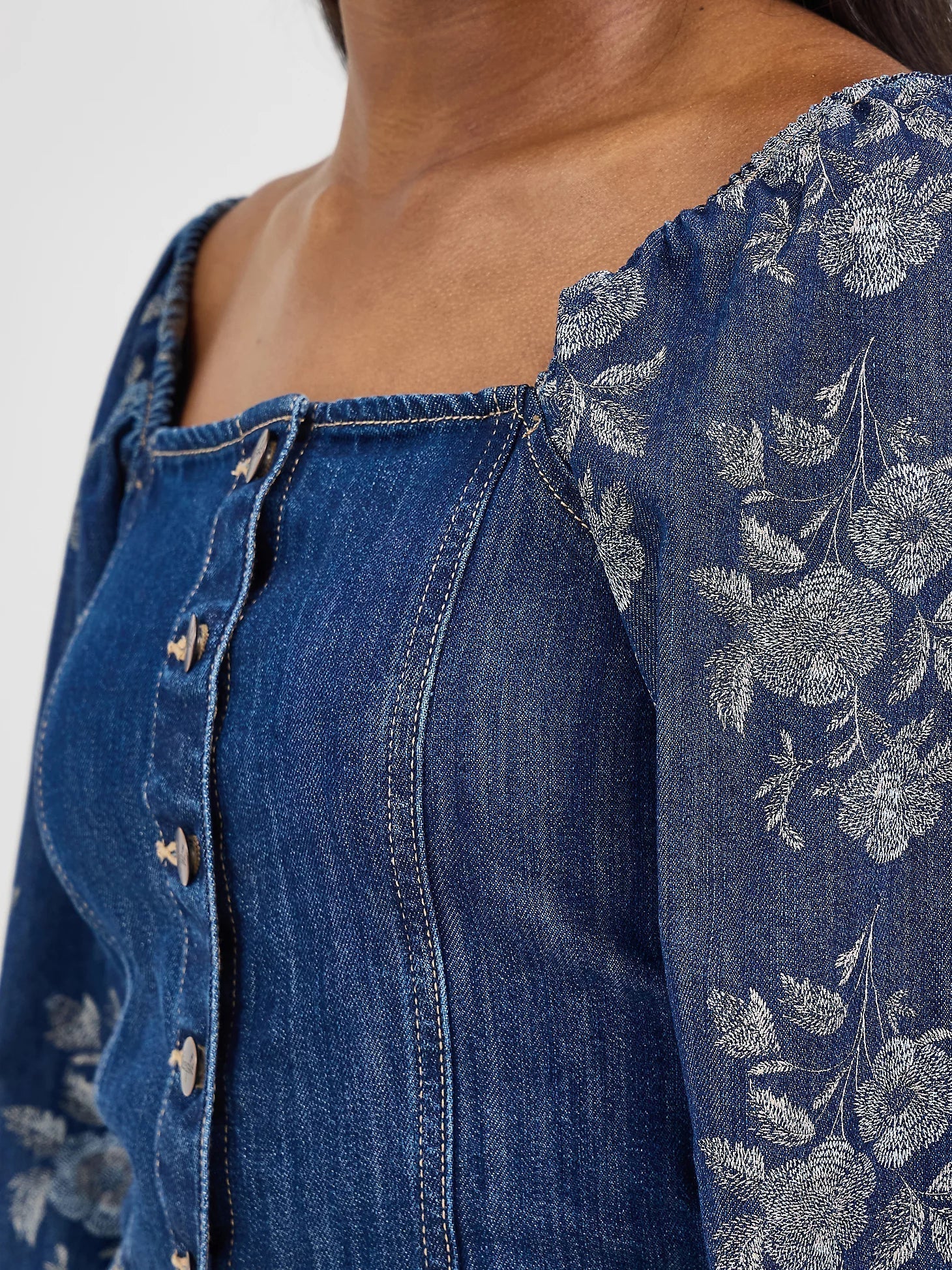 Wrangler Western Floral Denim Set