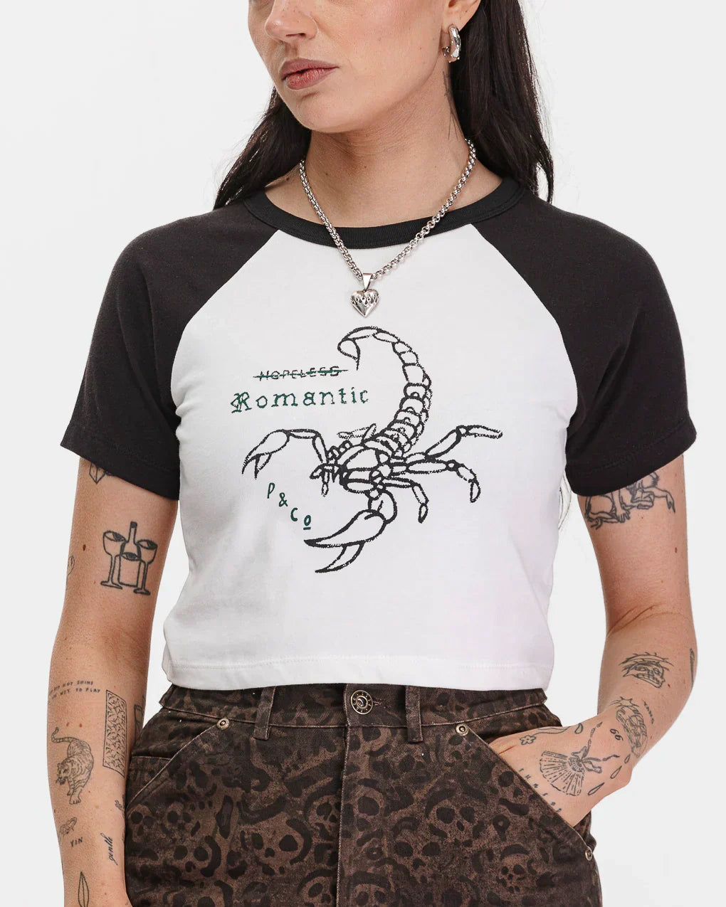 Hopeless Romantic Raglan Tee