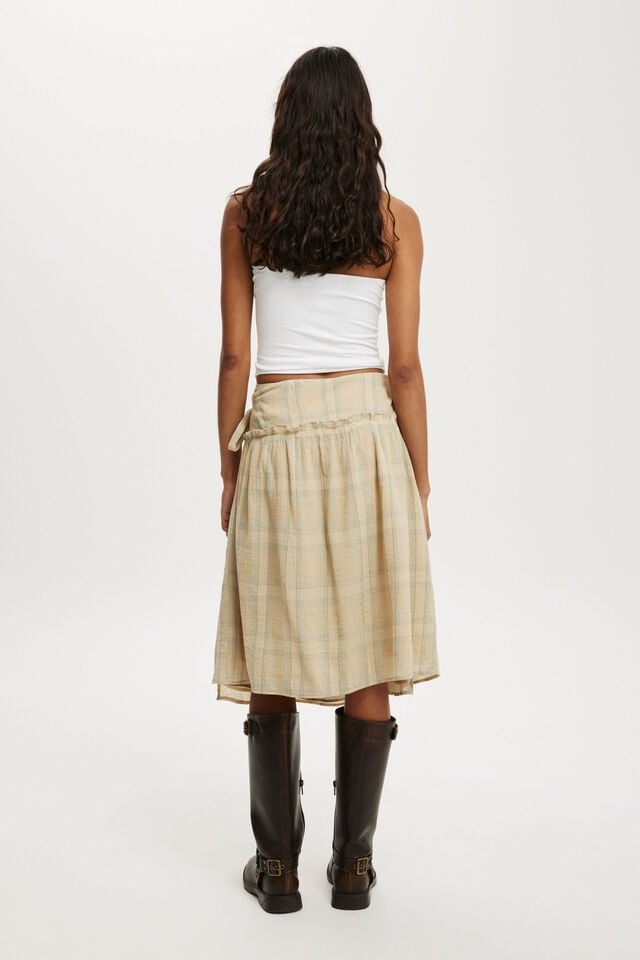 Gracie Wrap Midi Skirt