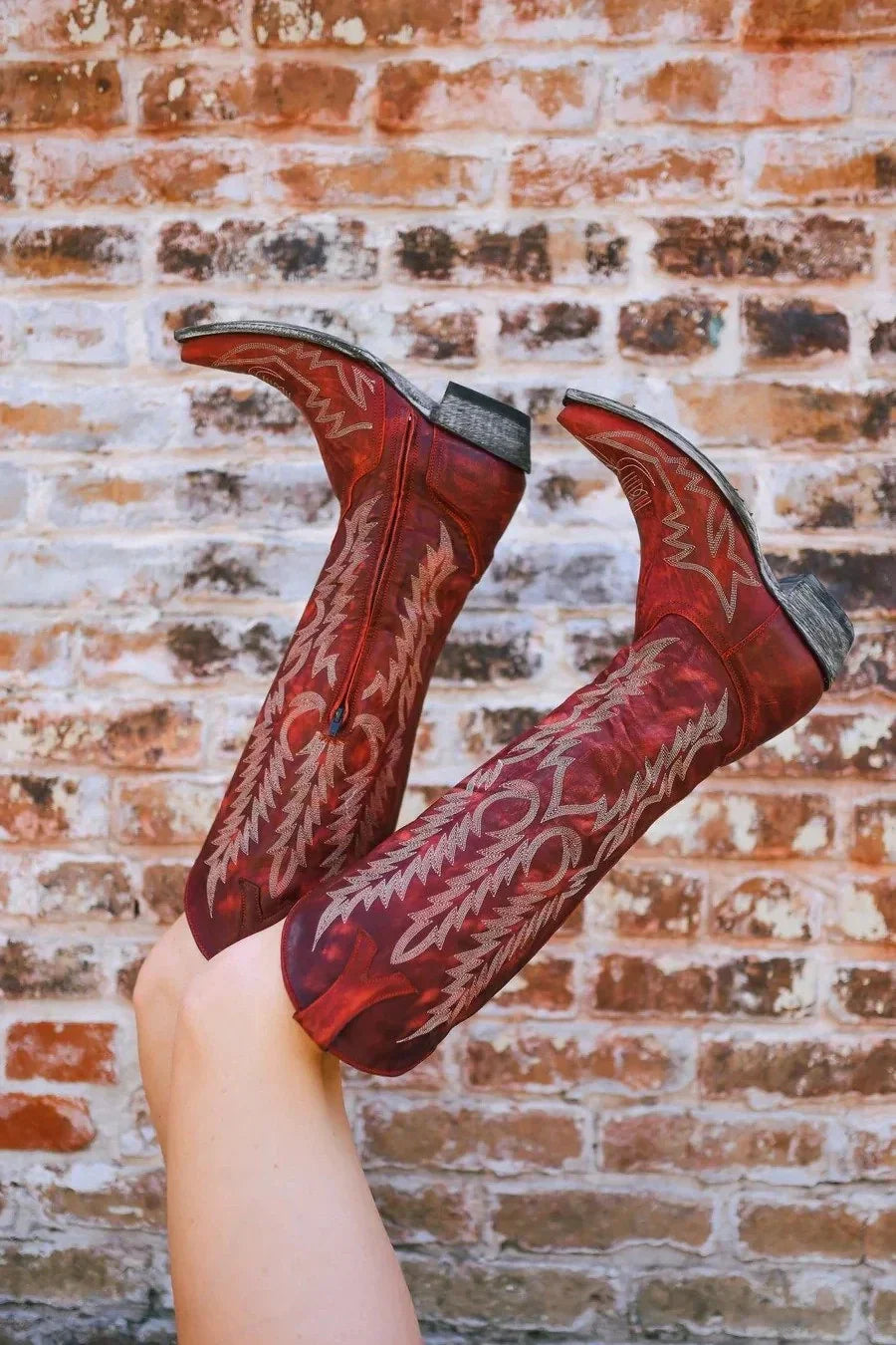 Cowgirl Western Embroidered Knee High Boots