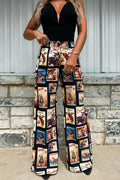 Cowboys Only Wide Leg Pants
