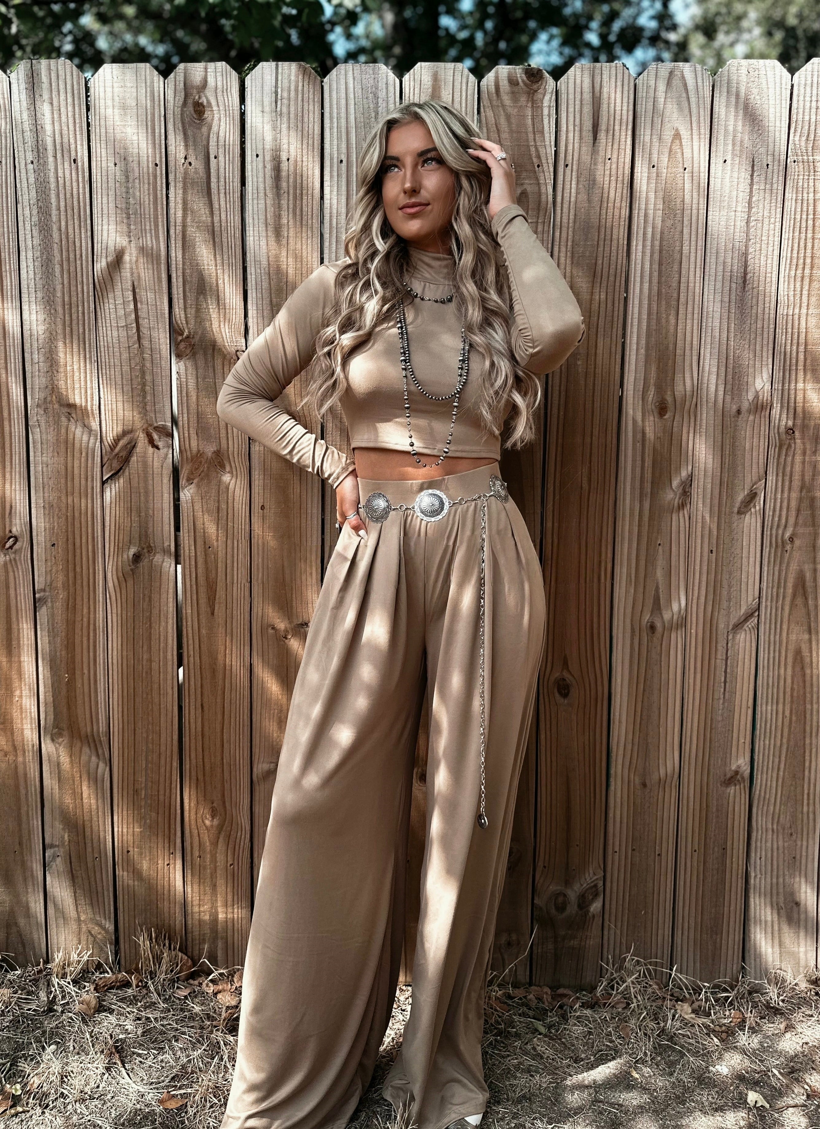 Western Autumn Pant Set