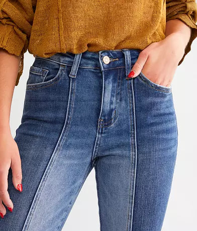 High Rise Super Flare Stretch Jean