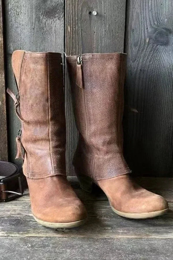 Vintage Zip Boots