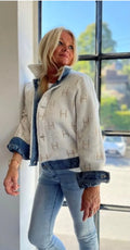 Vintage Denim & Sherpa Reversible Jacket