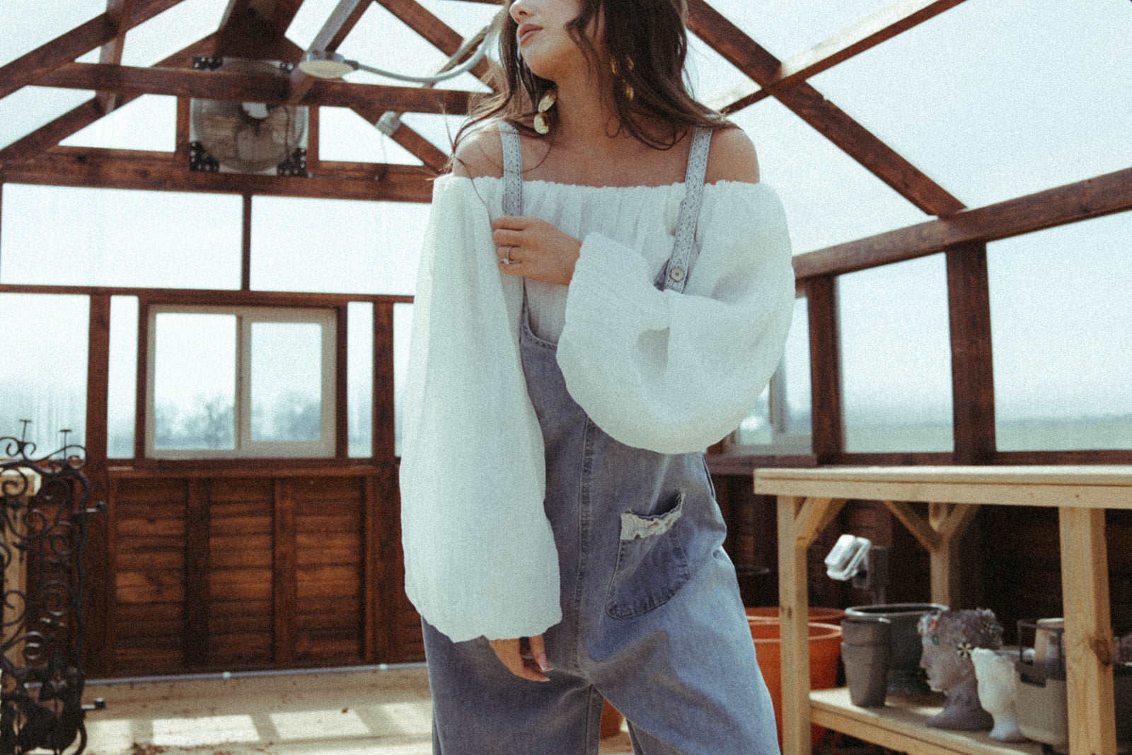 Cold Shoulder Blouse