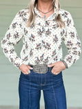 Betty Bronc Pearl Snap Button Up