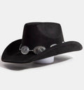 Black Concho Cowgirl Hat
