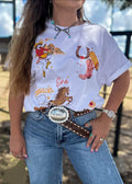 Cowgirl Era Doodle Tee