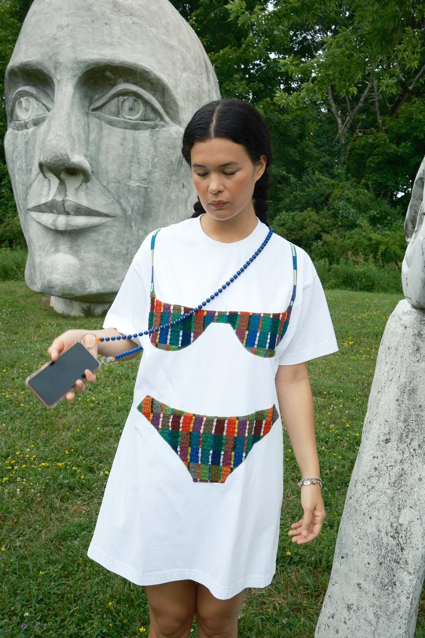 Bikini Illusion T-Shirt Dress