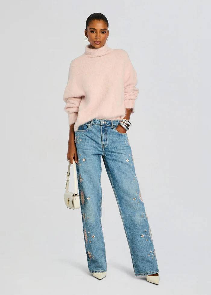 Vero Embroidered Jean