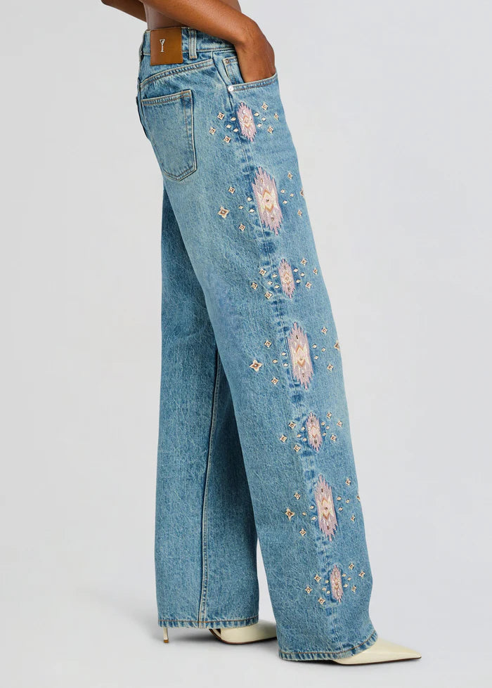 Vero Embroidered Jean