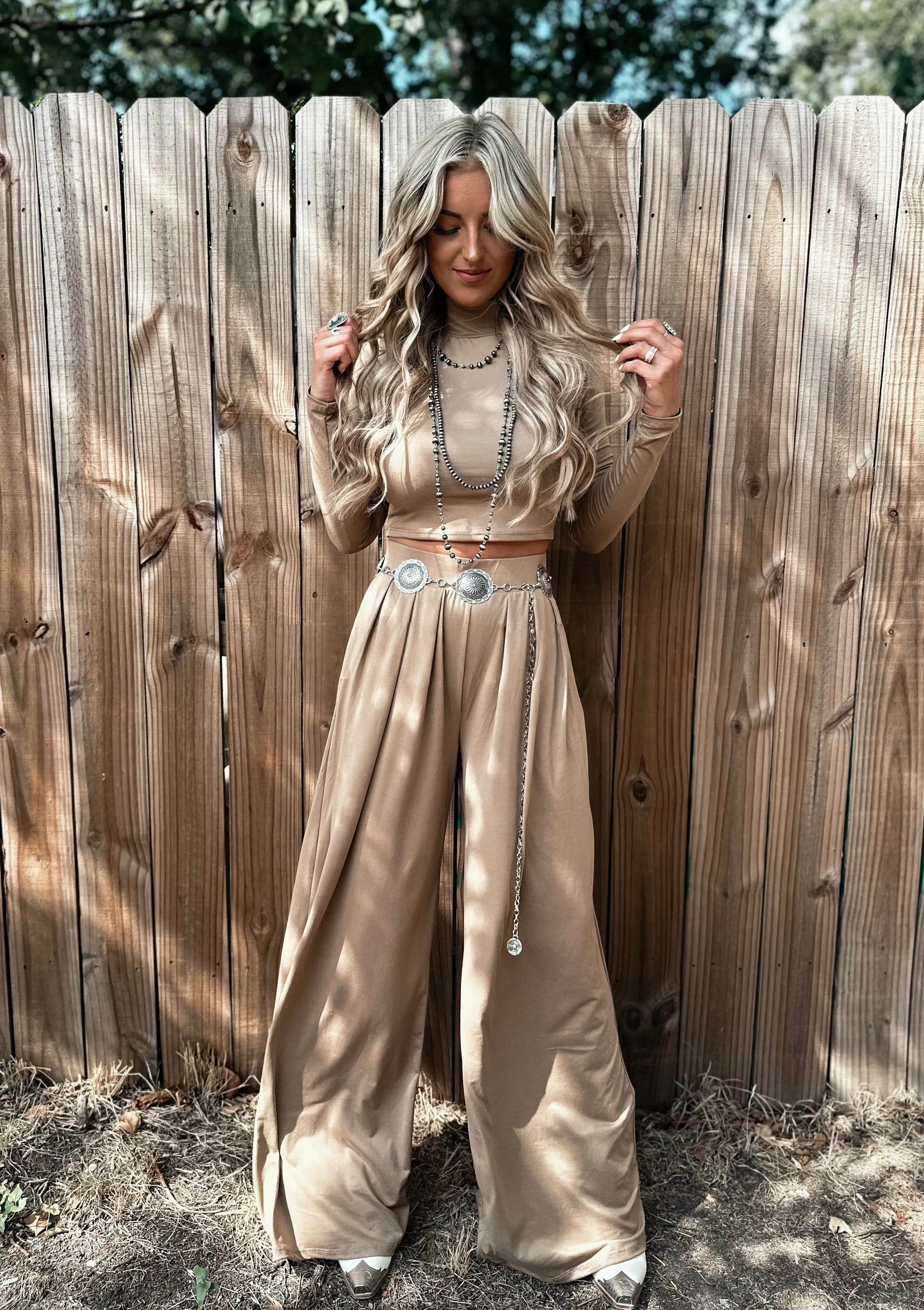 Western Autumn Pant Set