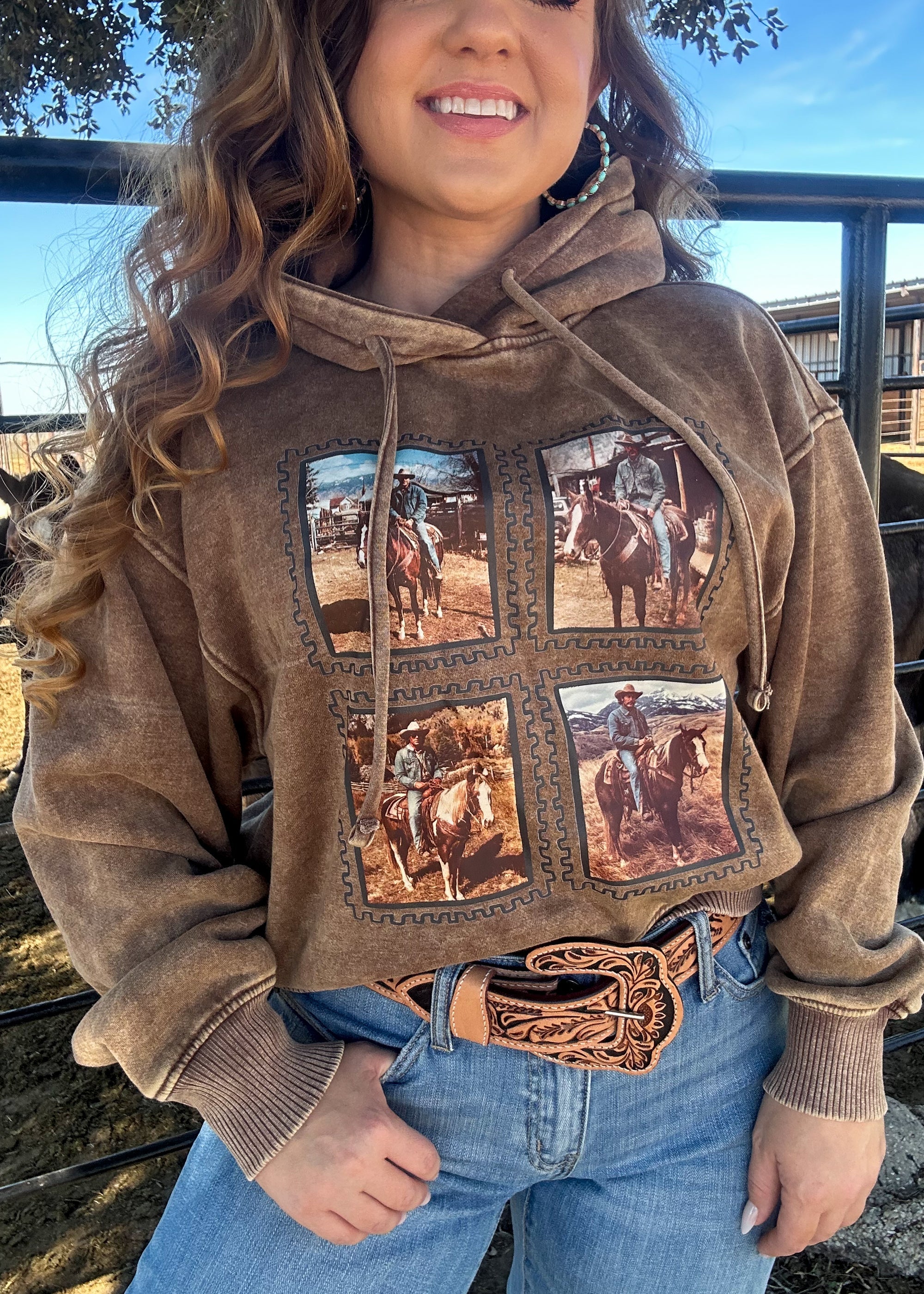 The Long Ride Photo Hoodie