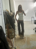 Fringe Cotton Pant