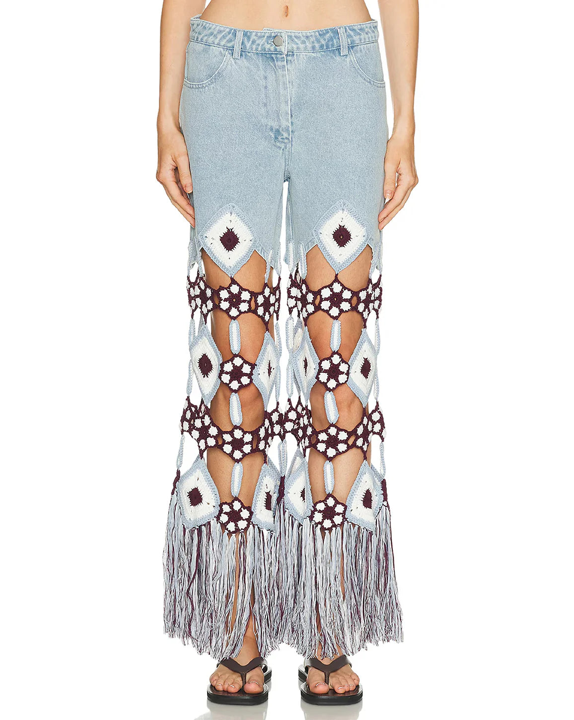 Belma Crochet Jean - Denim