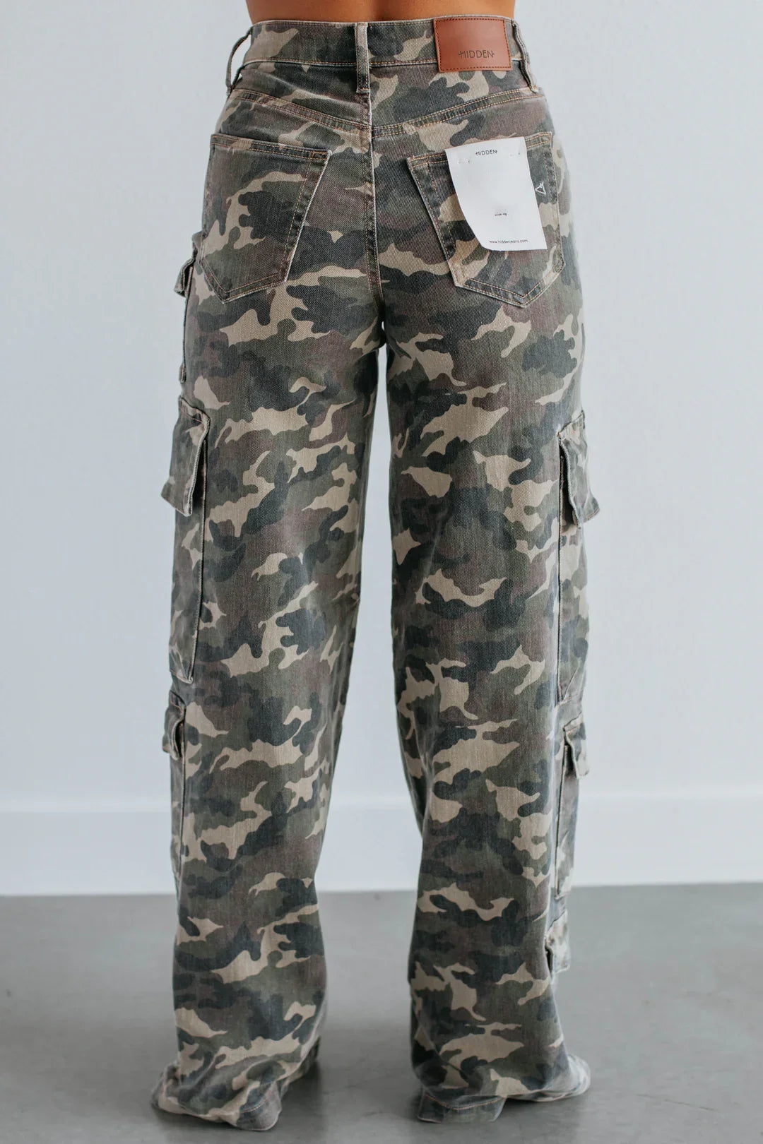 Hidden Cargo Jeans - Camouflage