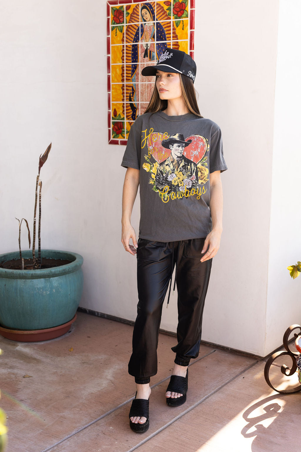 Here for the Cowboys Tee