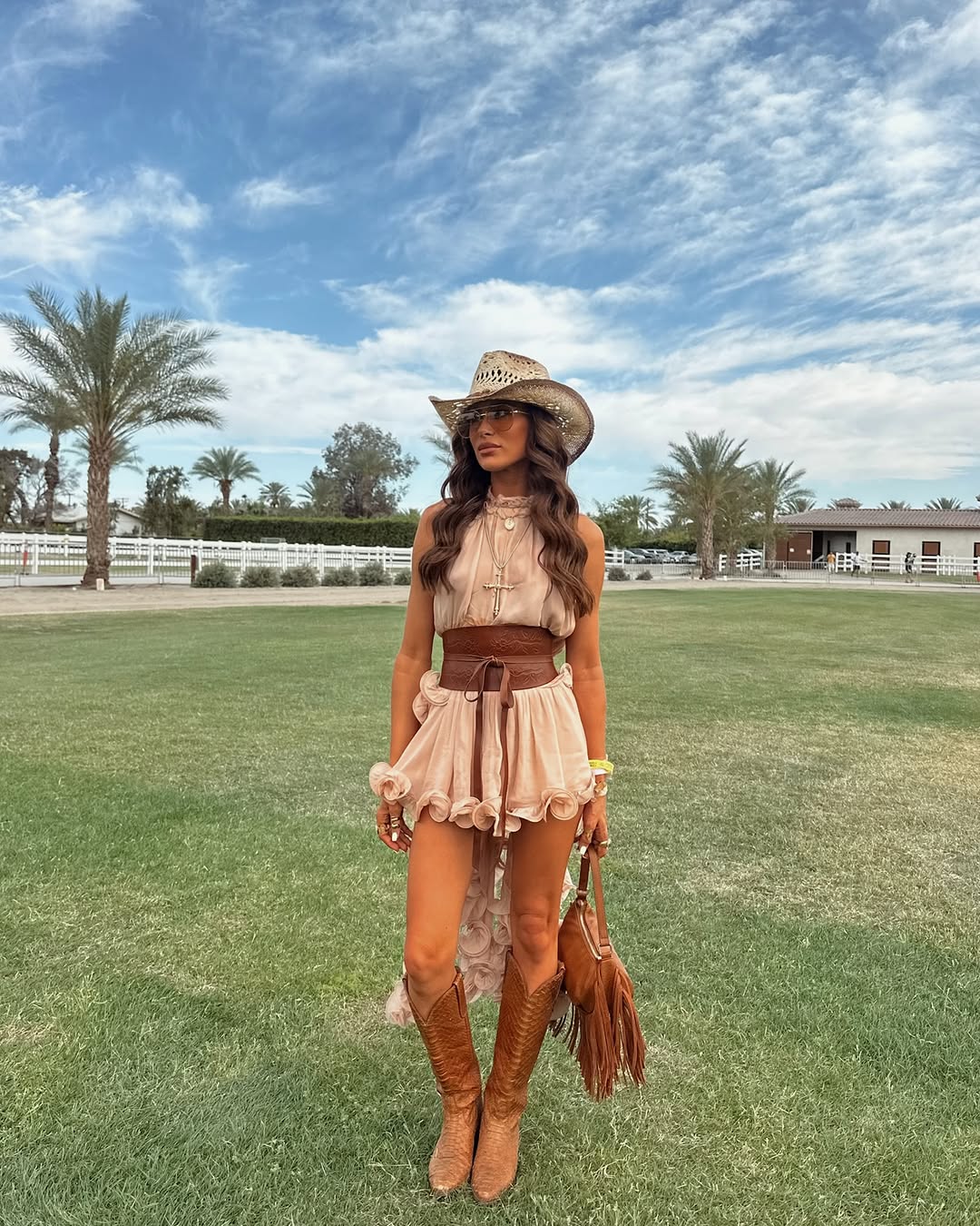 Ruffled Two Piece Set