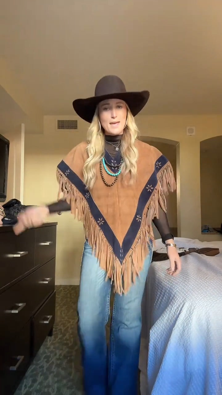 Vintage Western Style Cape