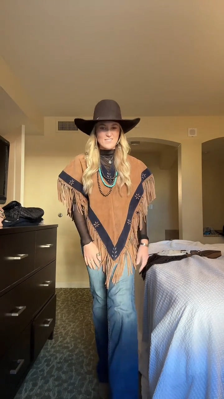 Vintage Western Style Cape