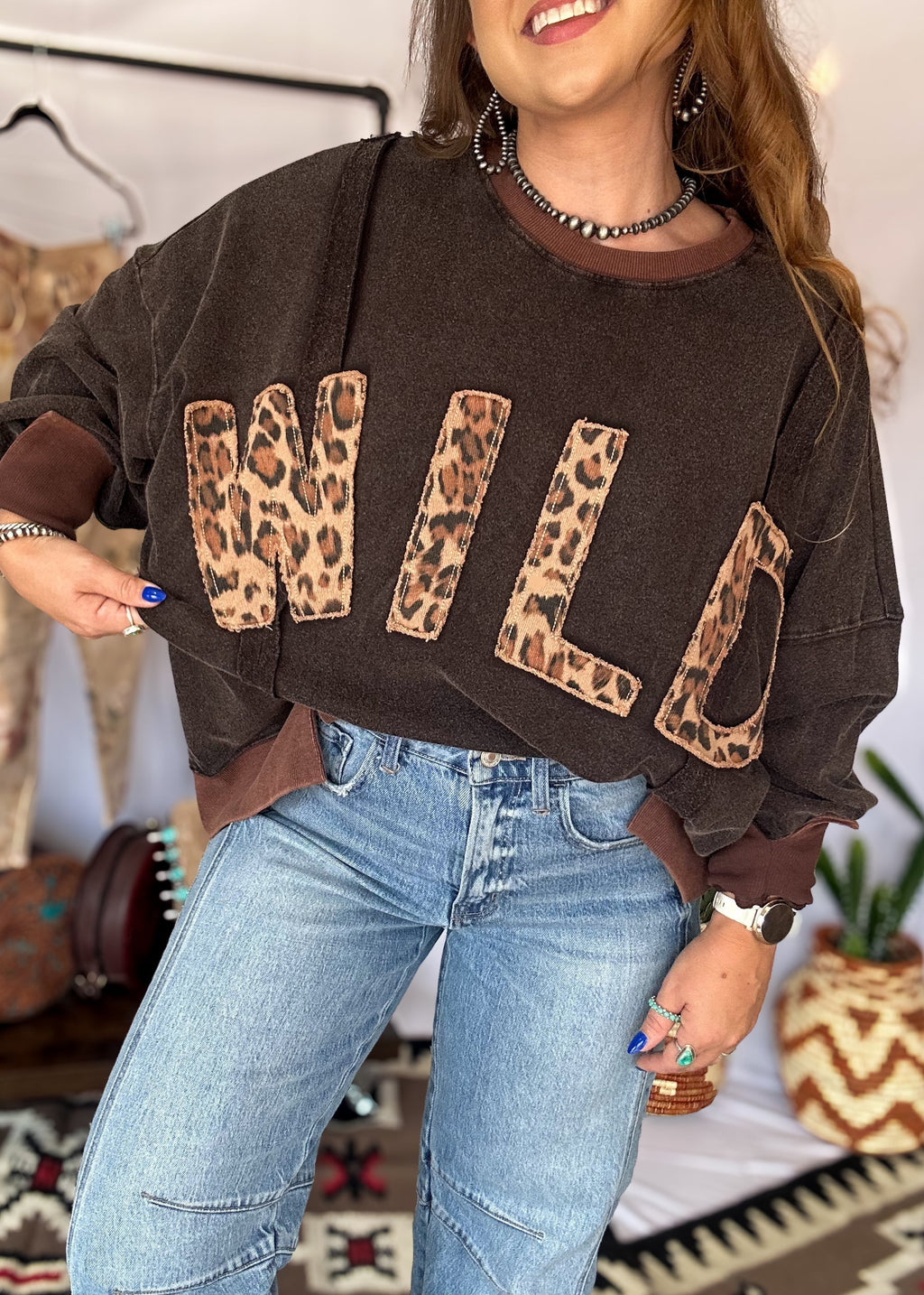 The Wild Instinct Oversized Pullover