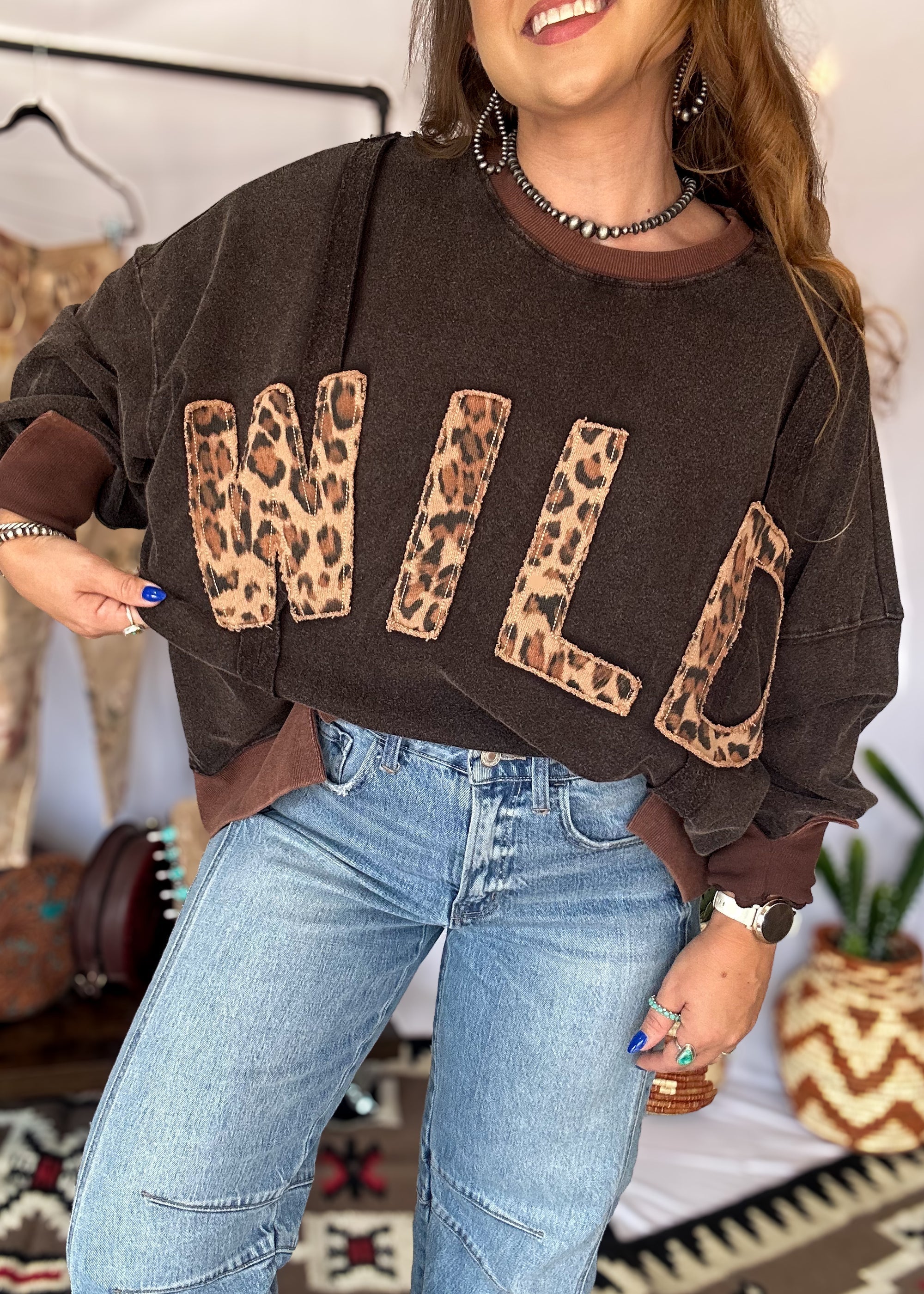 The Wild Instinct Oversized Pullover