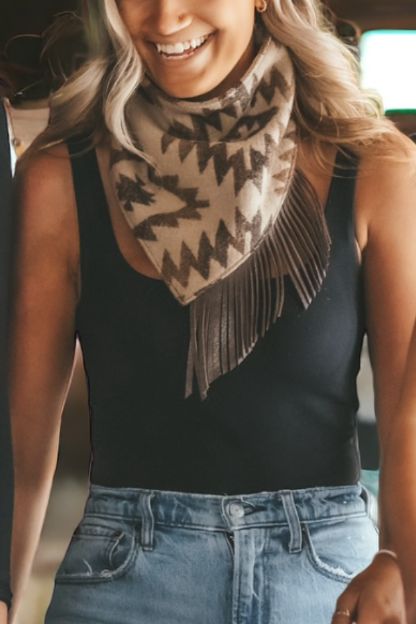 Fringe Bandana - Erin Light
