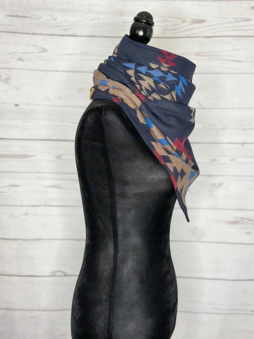 Blue Ridge Aztec Warm Neck Hood