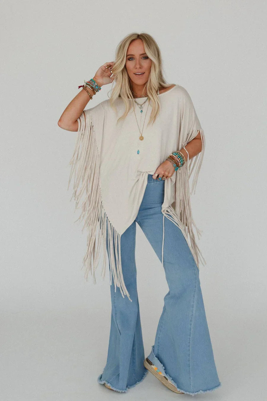 Showstopper Fringe Top
