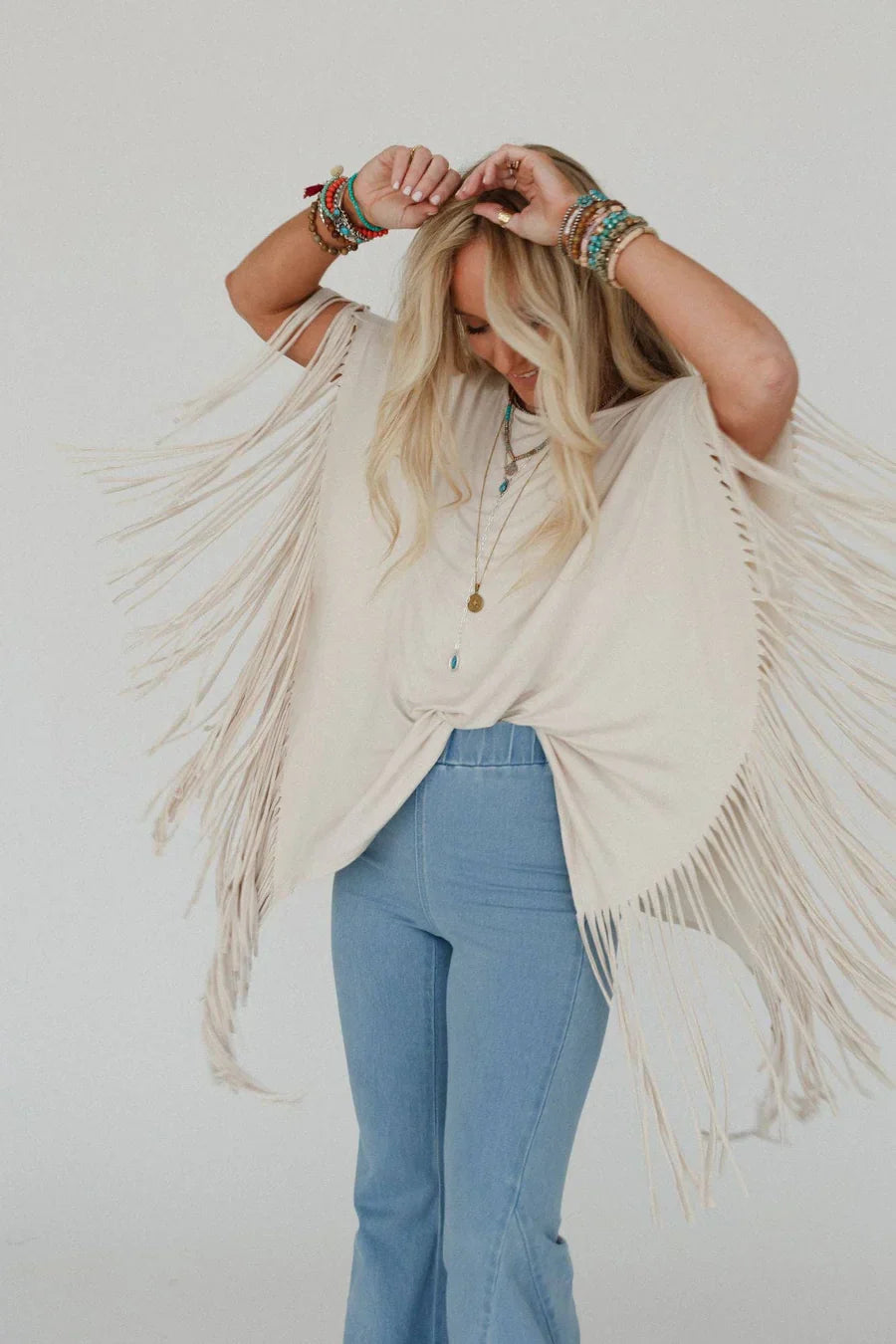 Showstopper Fringe Top
