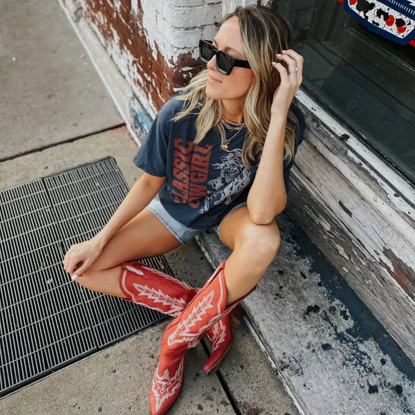 Classic Cowgirl Vintage Tee