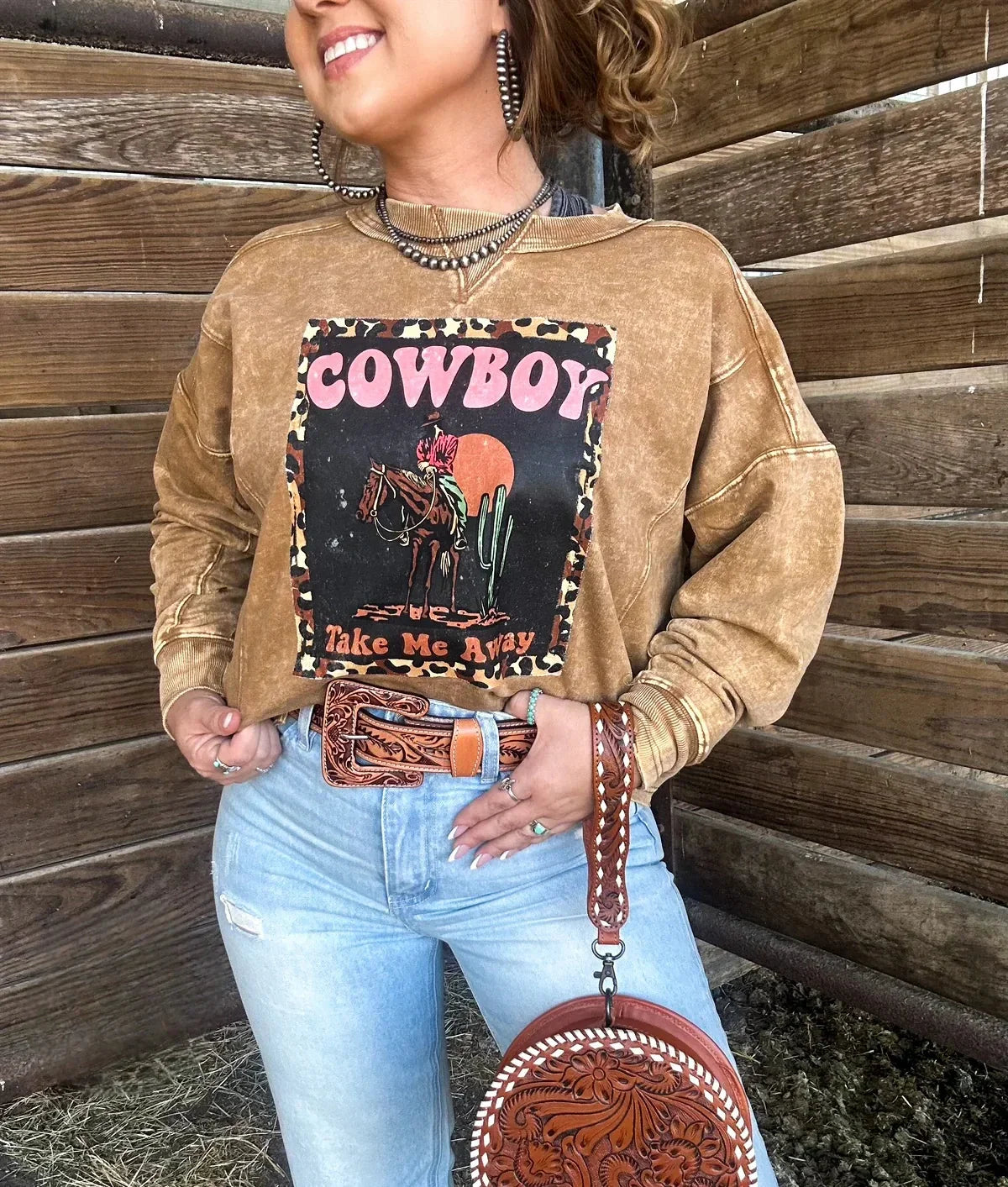 Cowboy Take Me Away Sweatshirt