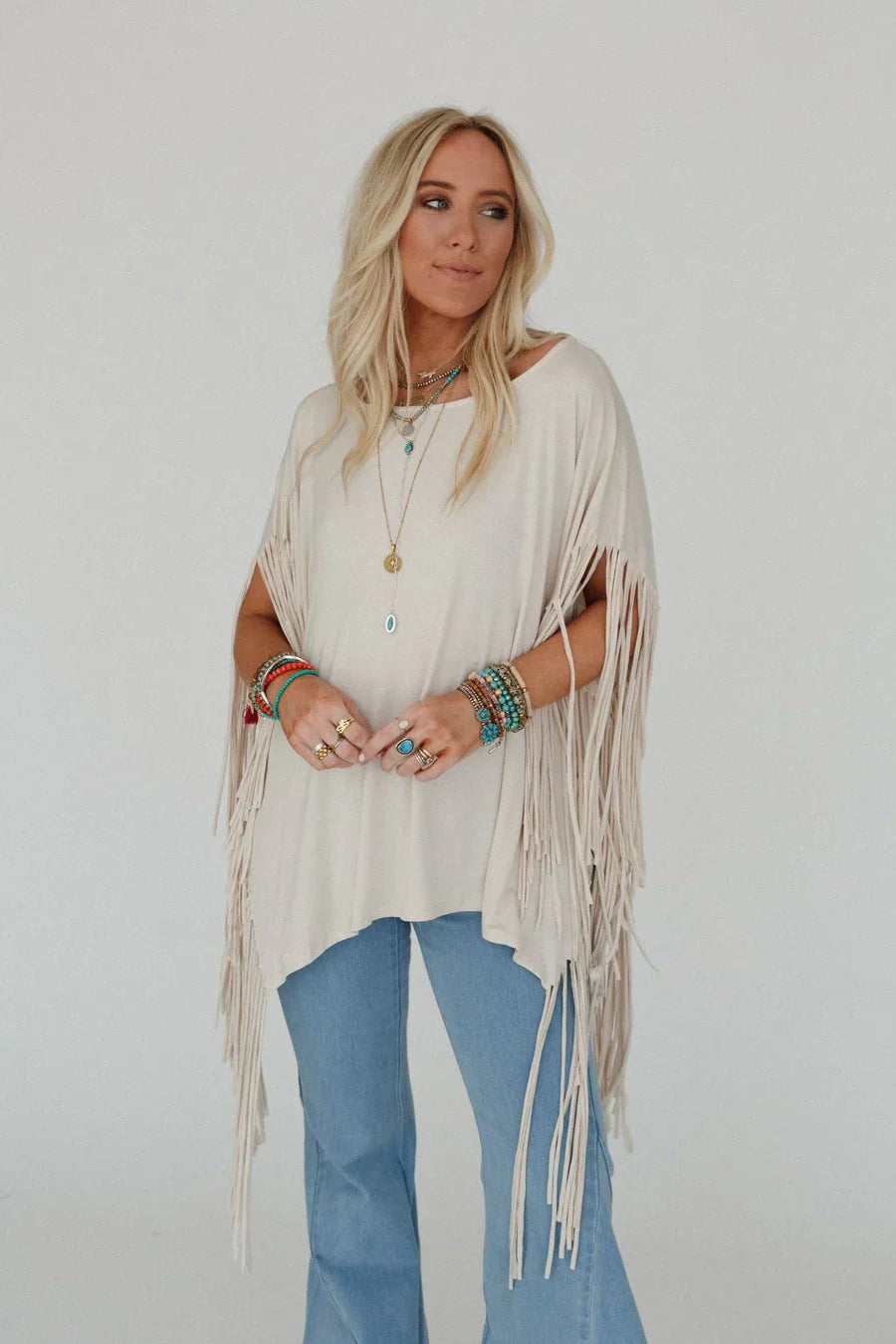 Showstopper Fringe Top