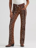 Fawn Print Bootcut Jean
