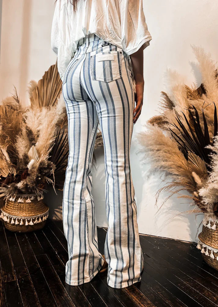 Rodeo Stripe Flares